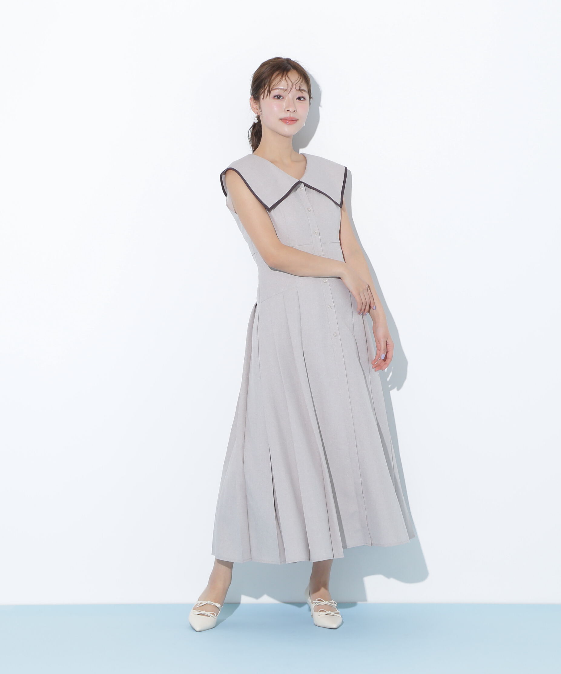  「ビッグカラーワンピース」|ワンピース|