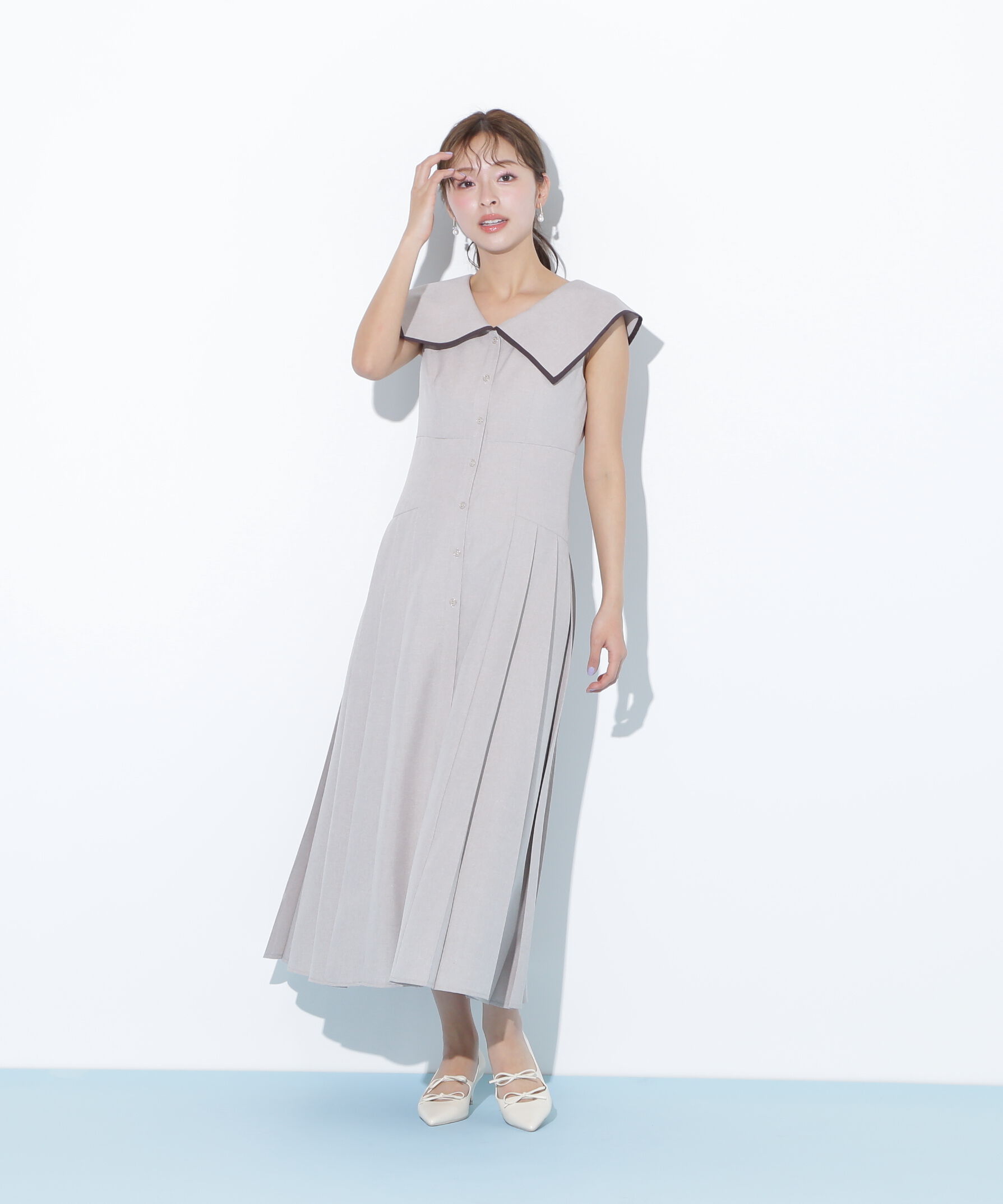  「ビッグカラーワンピース」|ワンピース|