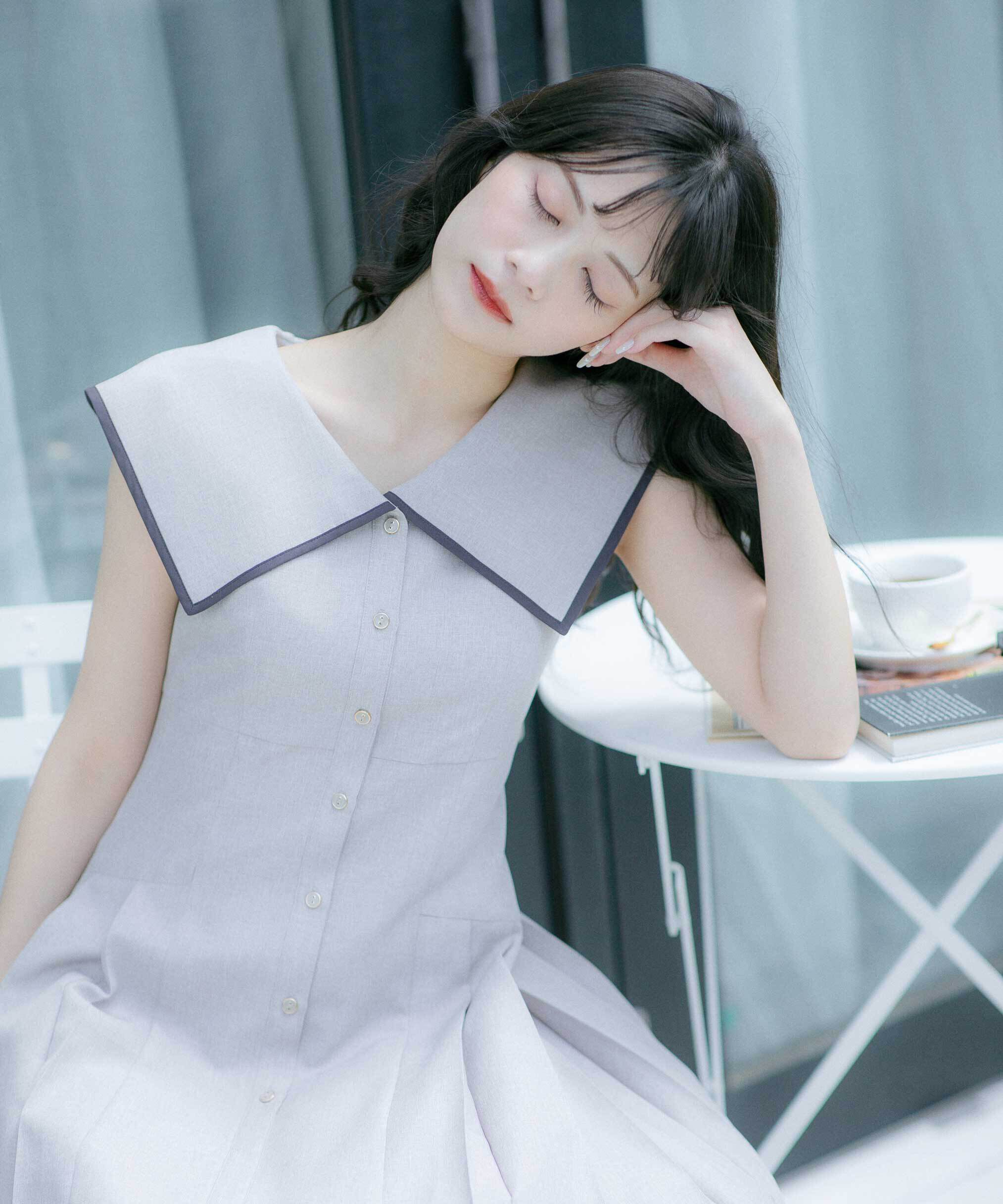  「ビッグカラーワンピース」|ワンピース|