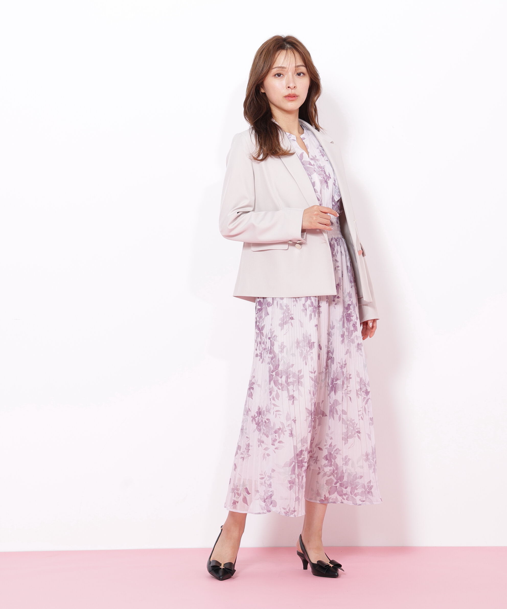  「＜セットアップ対応＞ベーシックツイルダブル釦ジャケット」|その他|