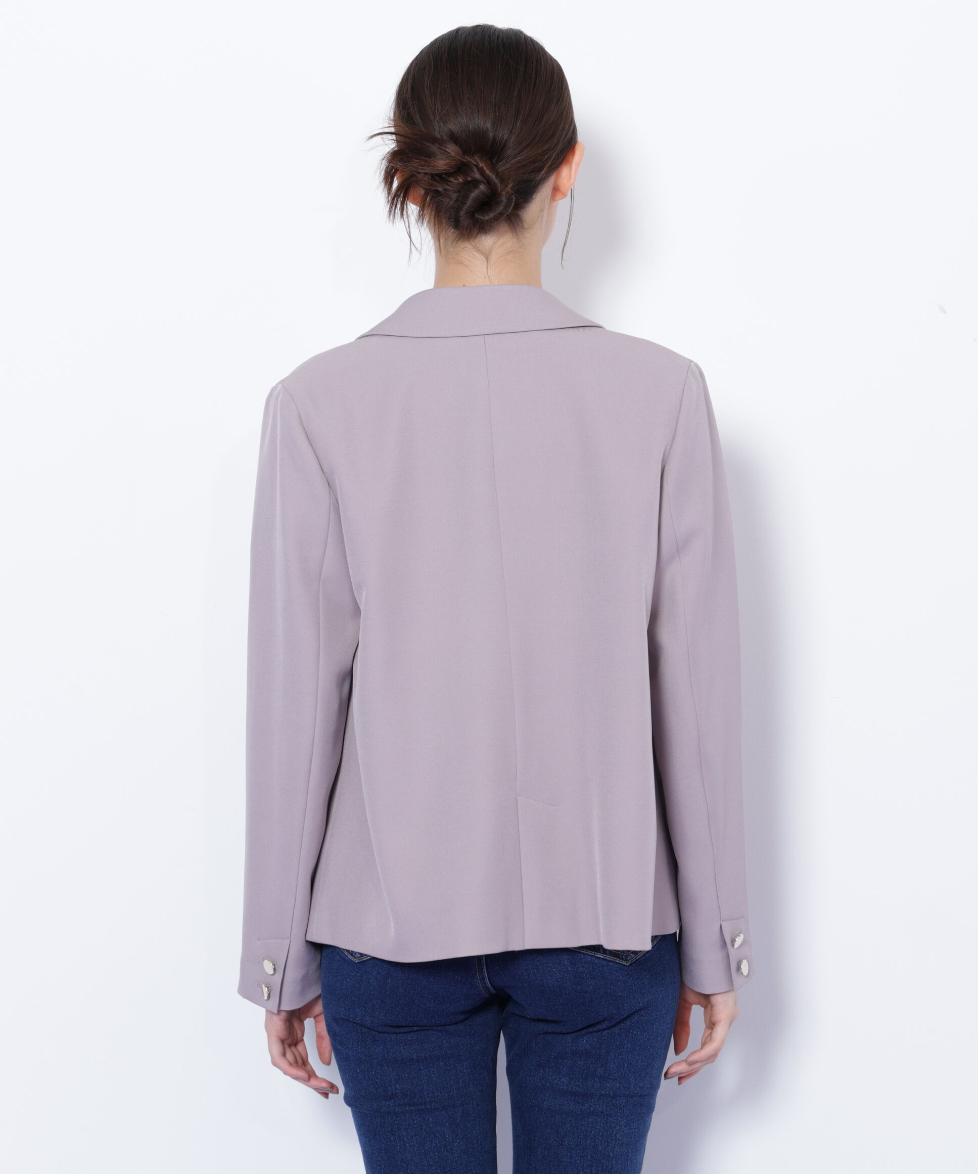  「＜セットアップ対応＞ベーシックツイルダブル釦ジャケット」|その他|