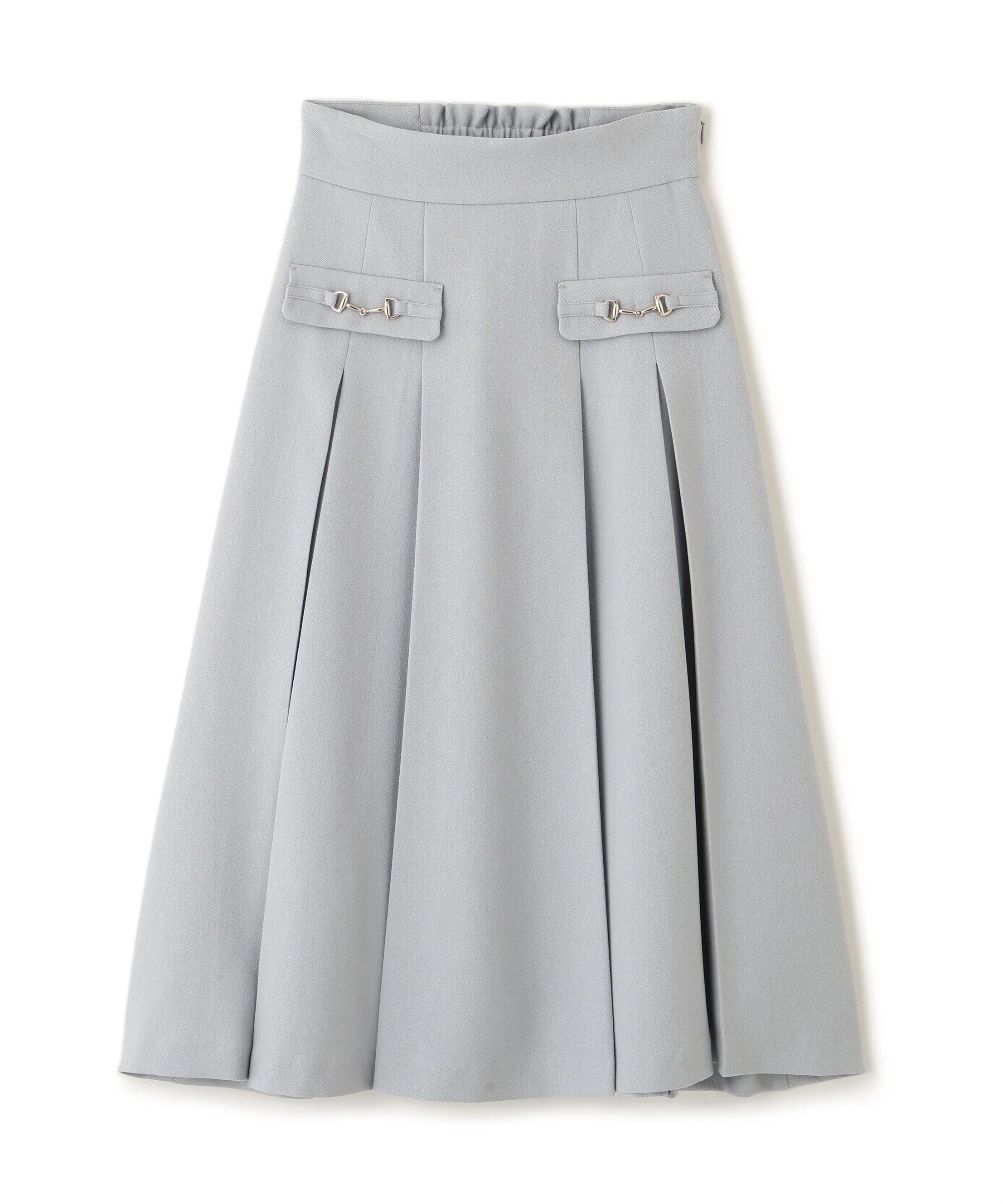  「ウーリッシュフラノタックフレアスカート」|スカート|