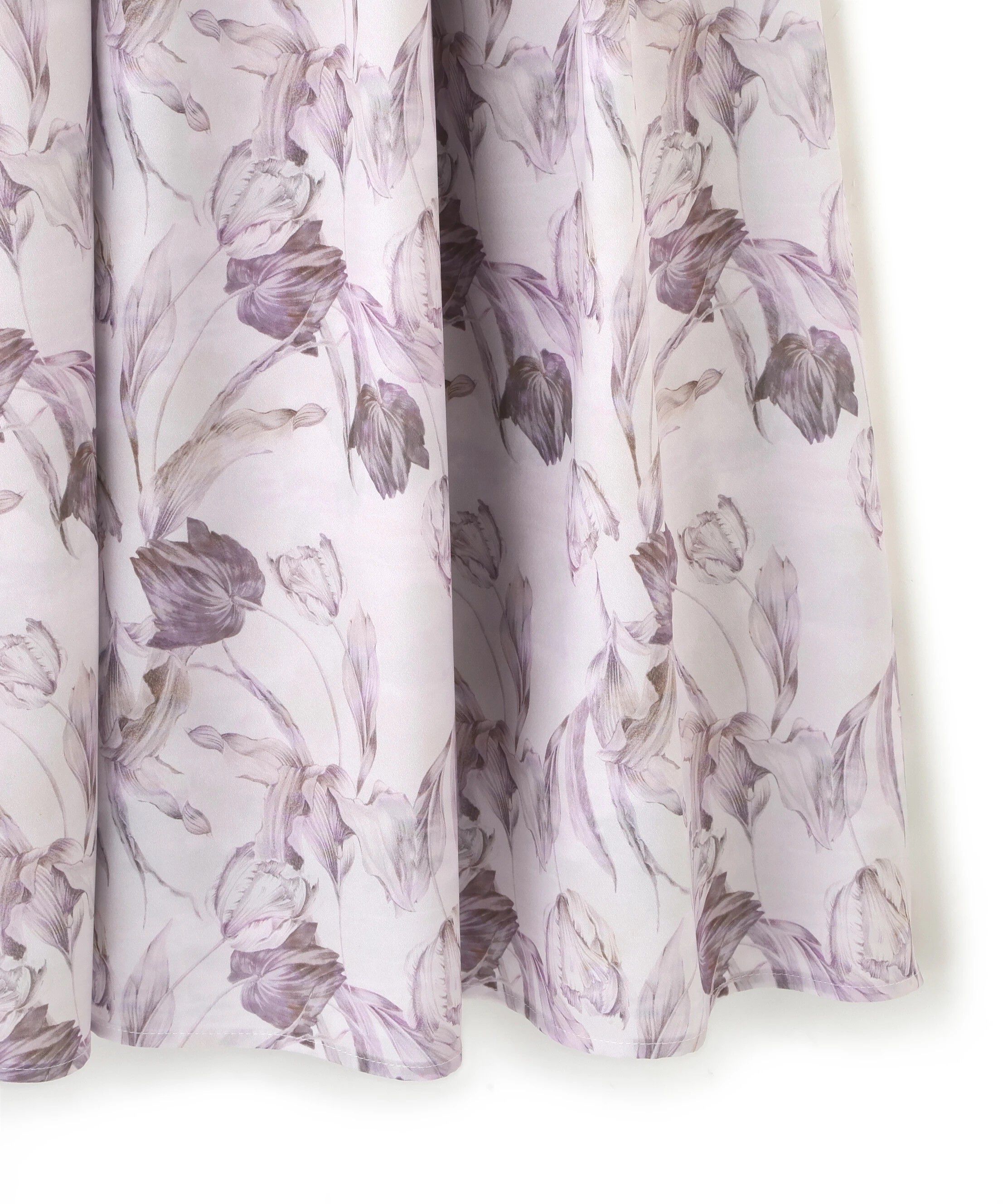  「ピンタック花柄ワンピース」|ワンピース|