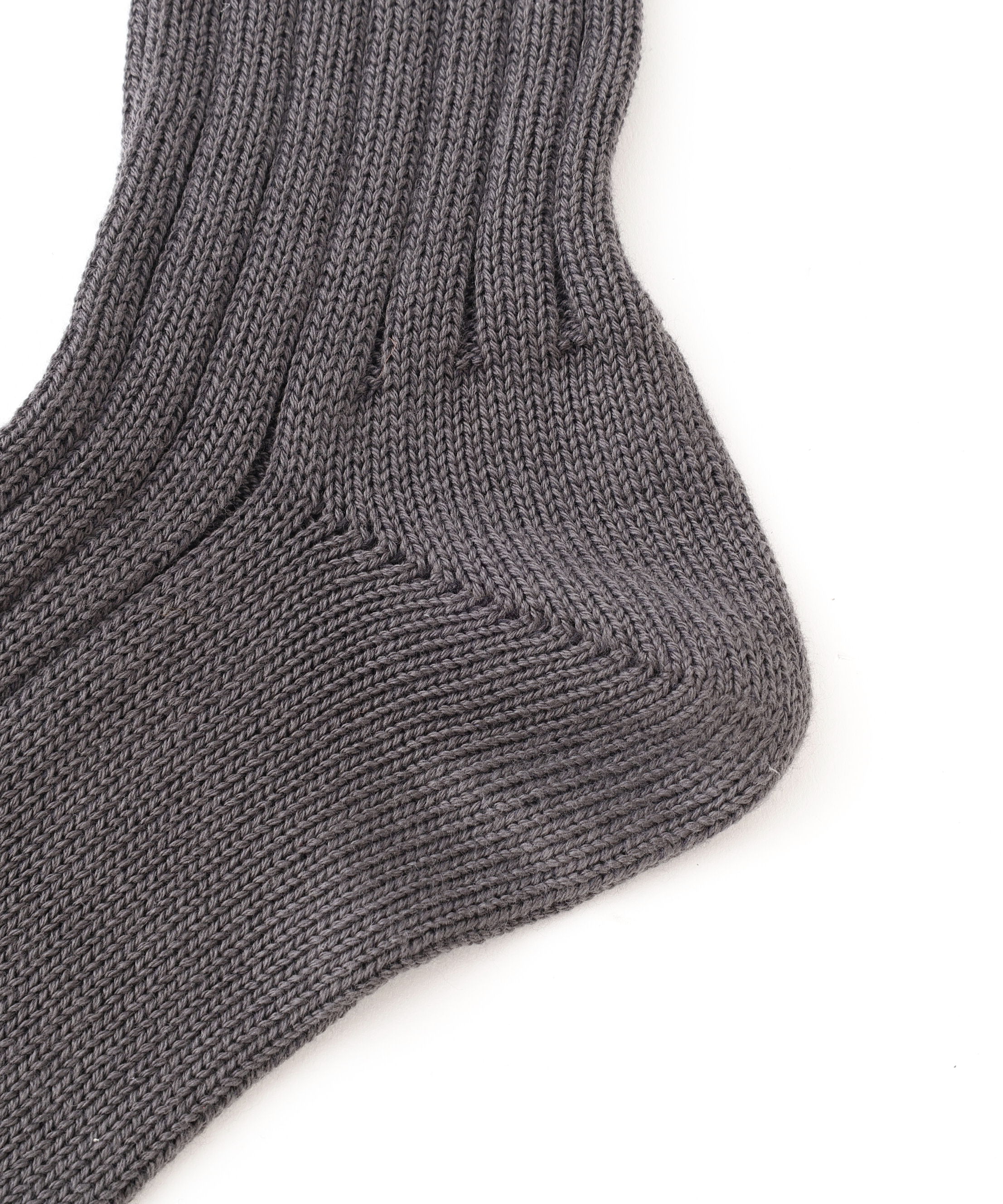 MARGARET HOWELL「COTTON RIB SOCKS」|ソックス|