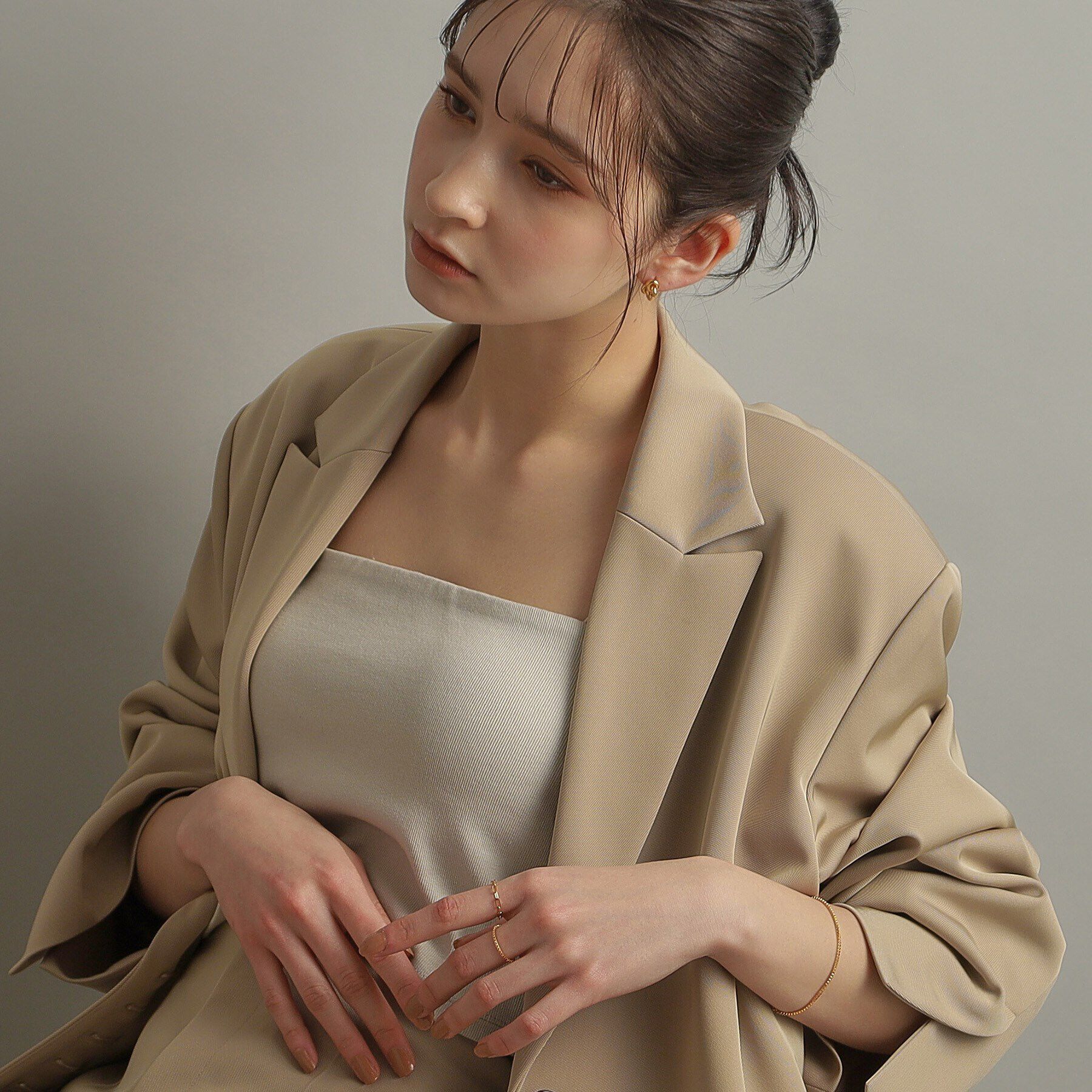 COCOSHNIK ONKITSCH「シルバー チェーンリング ベネチアン GP」|リング|