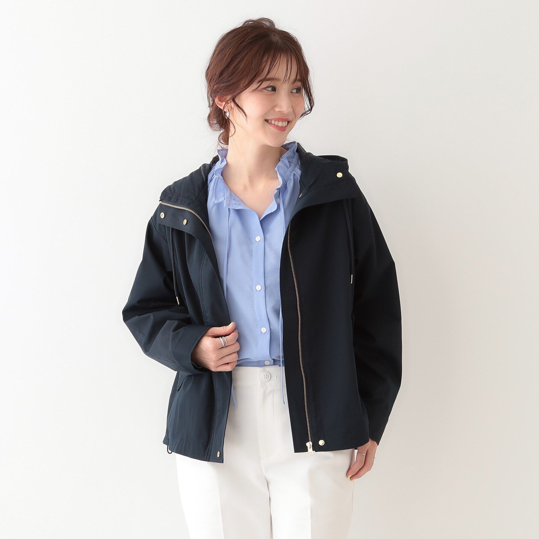 SHOO･LA･RUE「【S-LL/防花粉/撥水】かわいいもかっこいいも叶える 欲張りマウンテンパーカ」|ブルゾン・スタジャン|