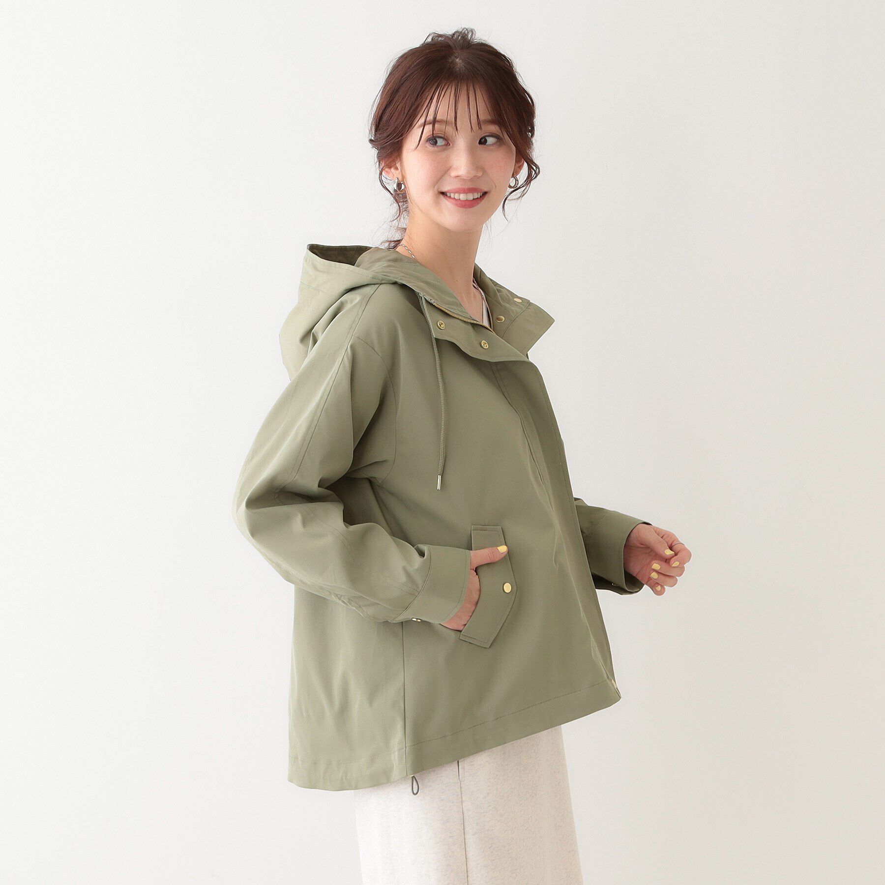 SHOO･LA･RUE「【S-LL/防花粉/撥水】かわいいもかっこいいも叶える 欲張りマウンテンパーカ」|ブルゾン・スタジャン|