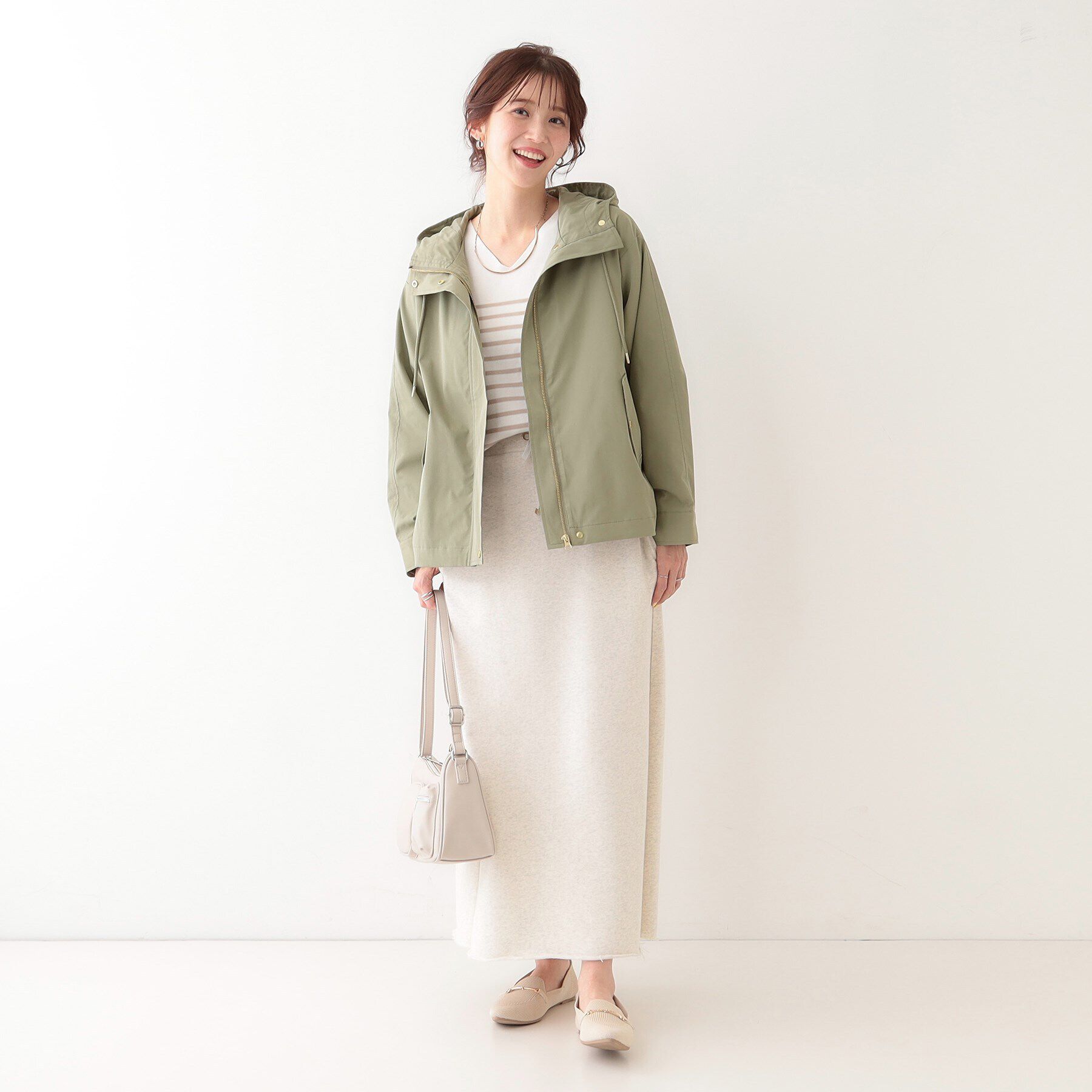 SHOO･LA･RUE「【S-LL/防花粉/撥水】かわいいもかっこいいも叶える 欲張りマウンテンパーカ」|ブルゾン・スタジャン|