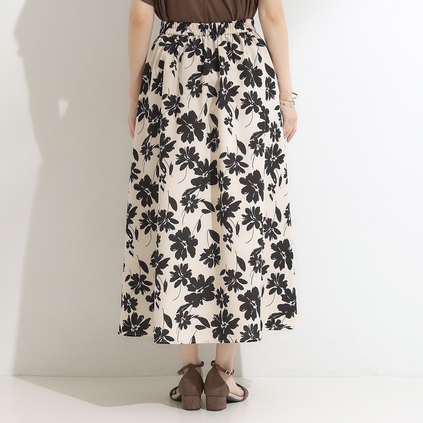 SHOO･LA･RUE「【高レビュー/着丈選べる】華やかさをプラスする アソートロングスカート」|スカート|