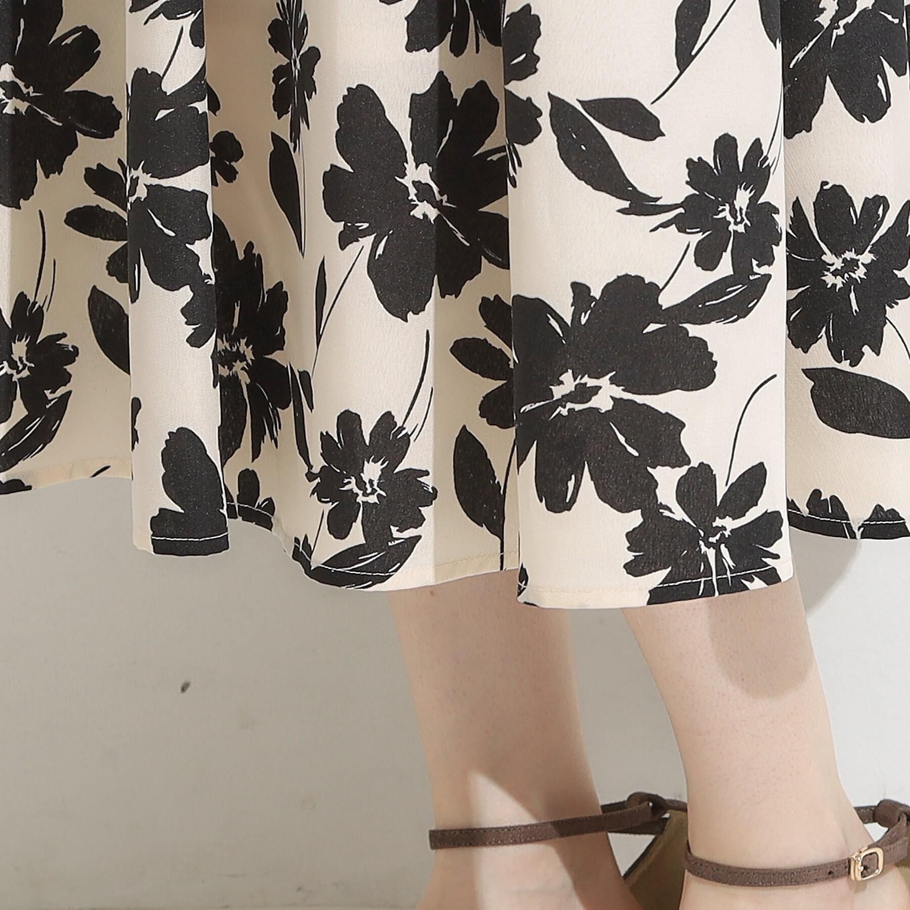 SHOO･LA･RUE「【高レビュー/着丈選べる】華やかさをプラスする アソートロングスカート」|スカート|