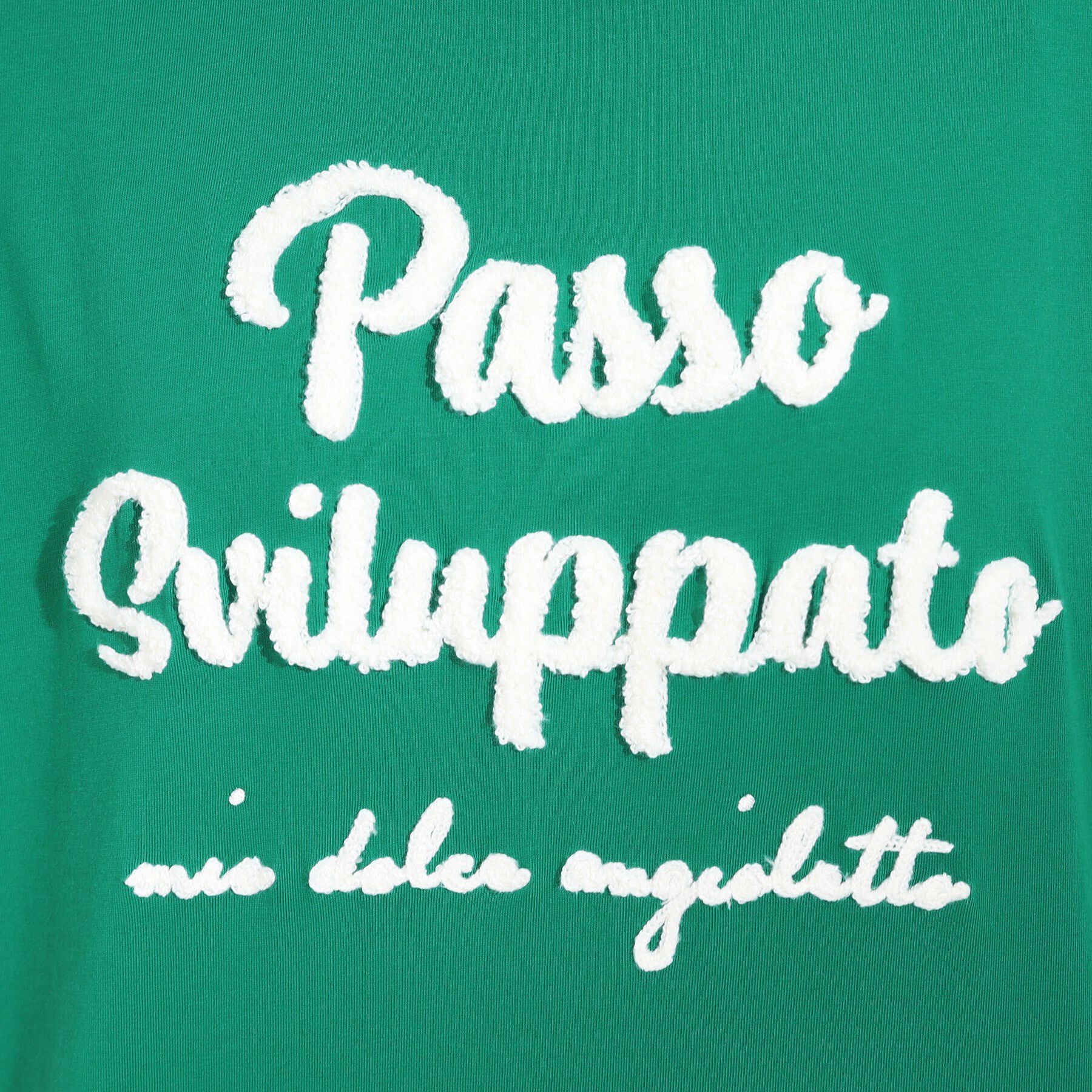 SHOO･LA･RUE「【ひんやり/S-LL】サガラ刺繍ロゴTシャツ」|Tシャツ・カットソー|