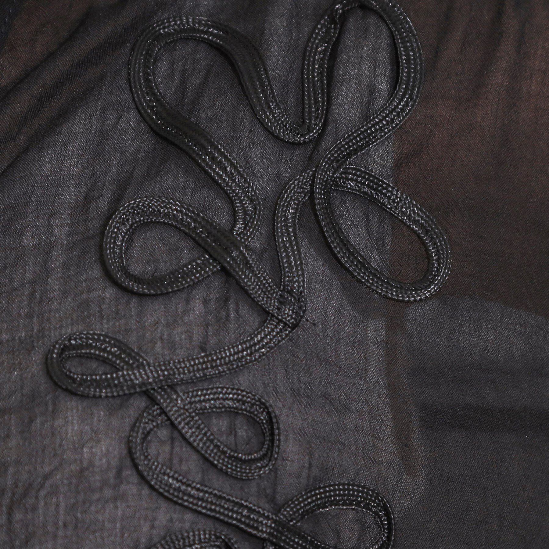 SHOO･LA･RUE「【S-LL】一枚で着映え コード刺繍シャツ」|シャツ・ブラウス|