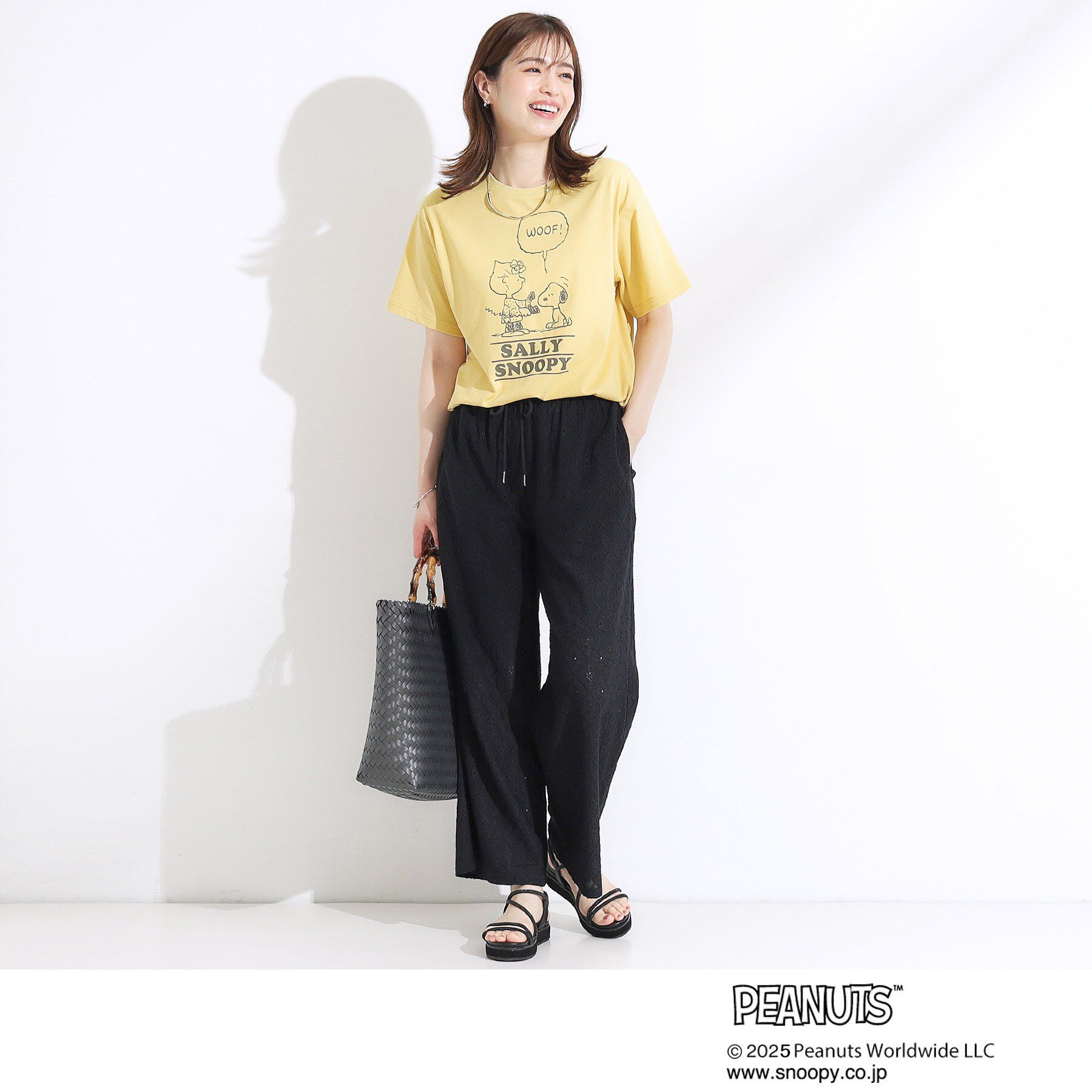 SHOO･LA･RUE「【PEANUTS】ひんやりTシャツ」|Tシャツ・カットソー|