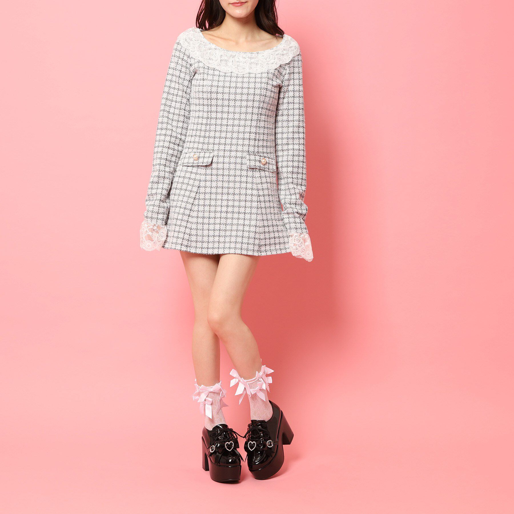 csT&P「夢見るシリーズ厚底ハート付きパンプス」|パンプス|