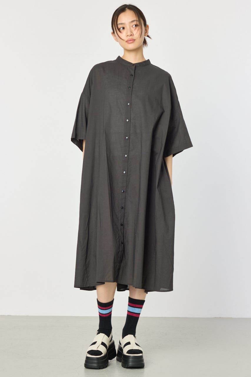 RODEO CROWNS「バンドカラールーズワンピース」|ワンピース|C.GRY