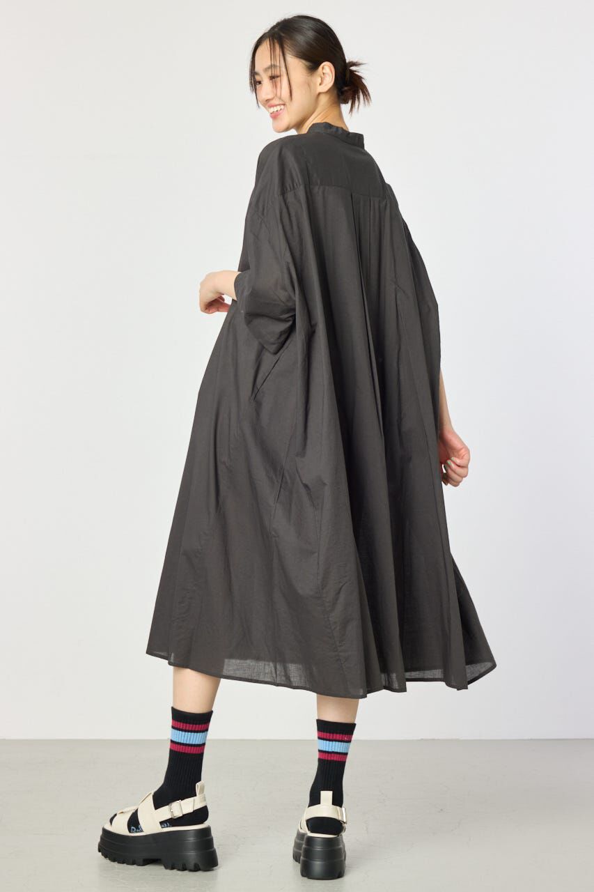 RODEO CROWNS「バンドカラールーズワンピース」|ワンピース|