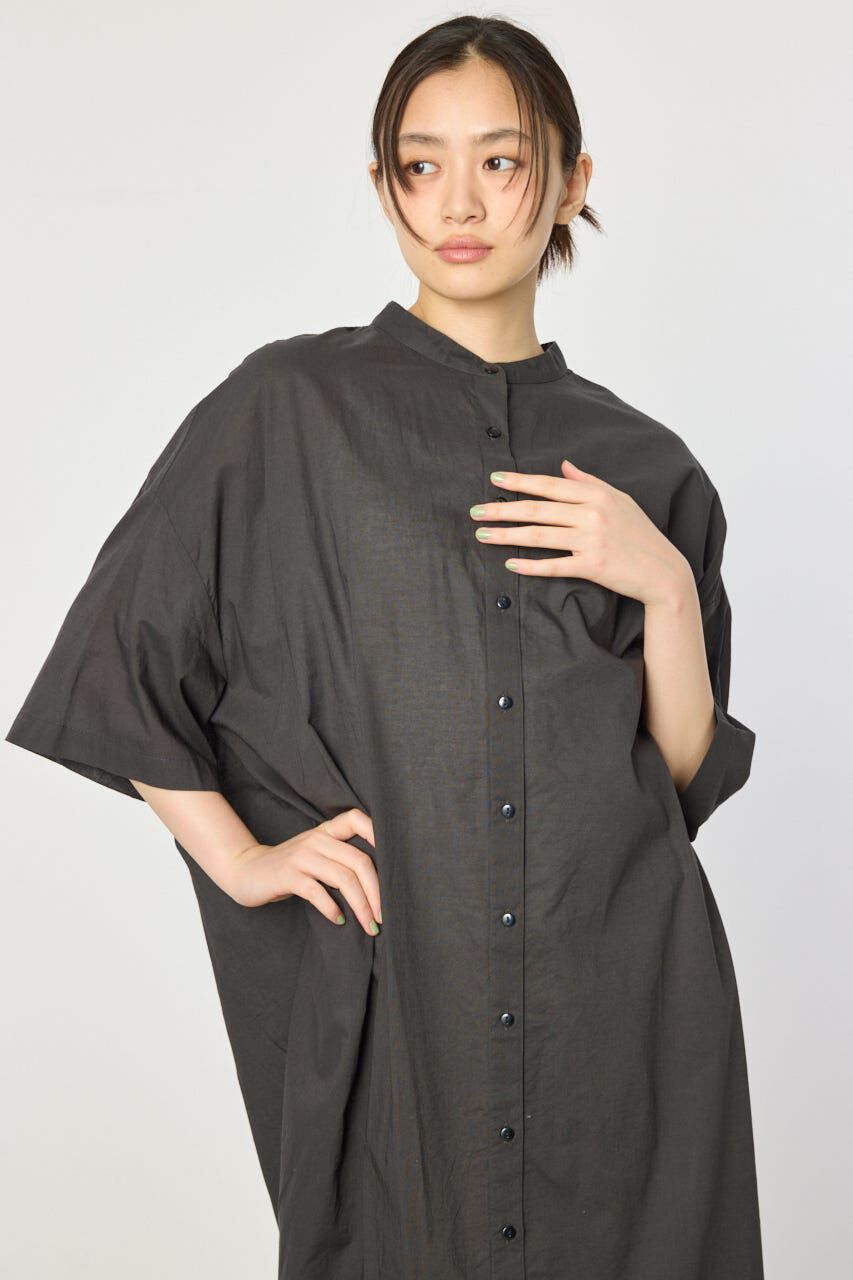 RODEO CROWNS「バンドカラールーズワンピース」|ワンピース|