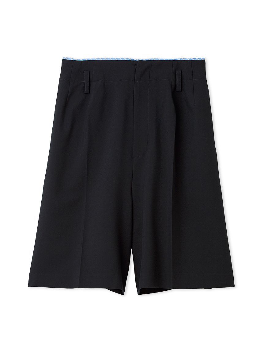 Mila Owen「トリミングハーフキュロットパンツ」|チノ|