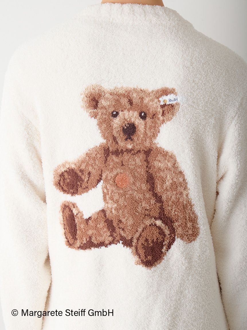 Steiff】【UNISEX】パウダージャガードカーディガン（gelato pique