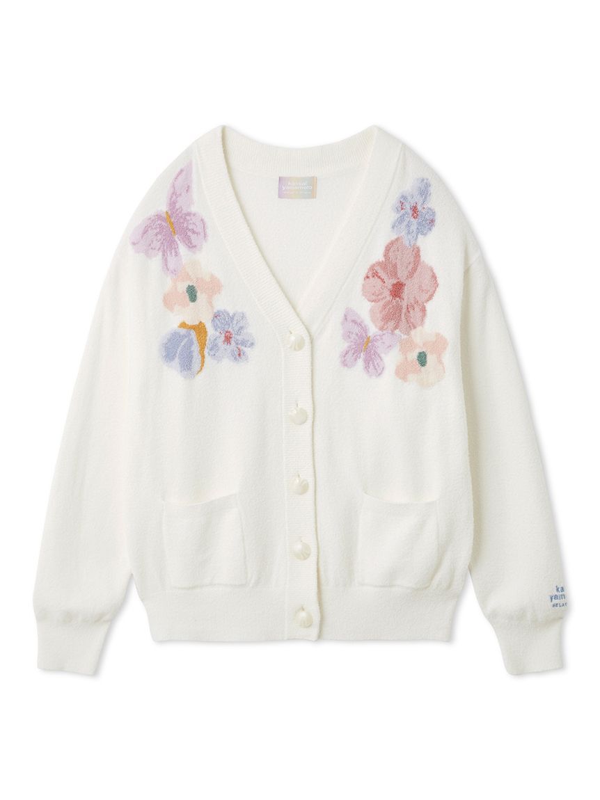 gelato pique「【kansai yamamoto】【レディース】スムーズィージャガードカーディガン」|ルームウェア|