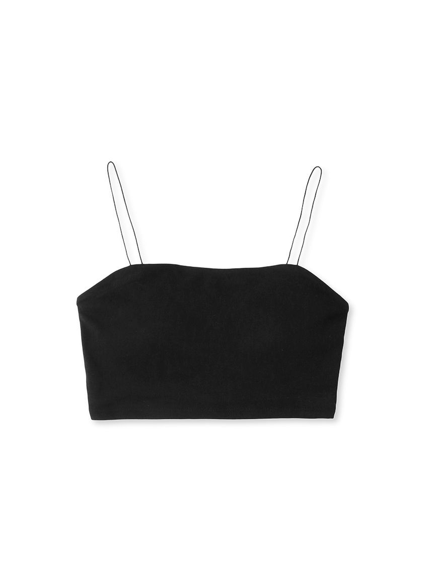 SNIDEL「カップインナーキャミ」|キャミソール|BLK