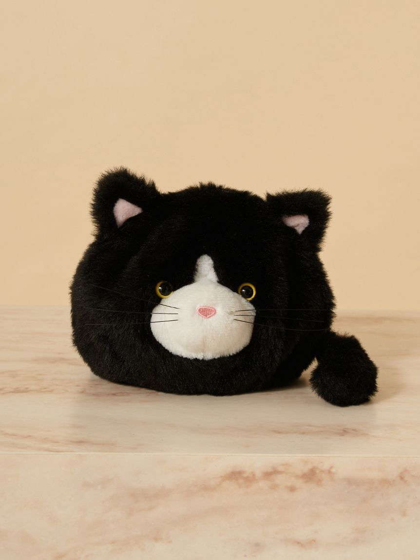 SNIDEL「キャットポーチ」|ポーチ|BLK