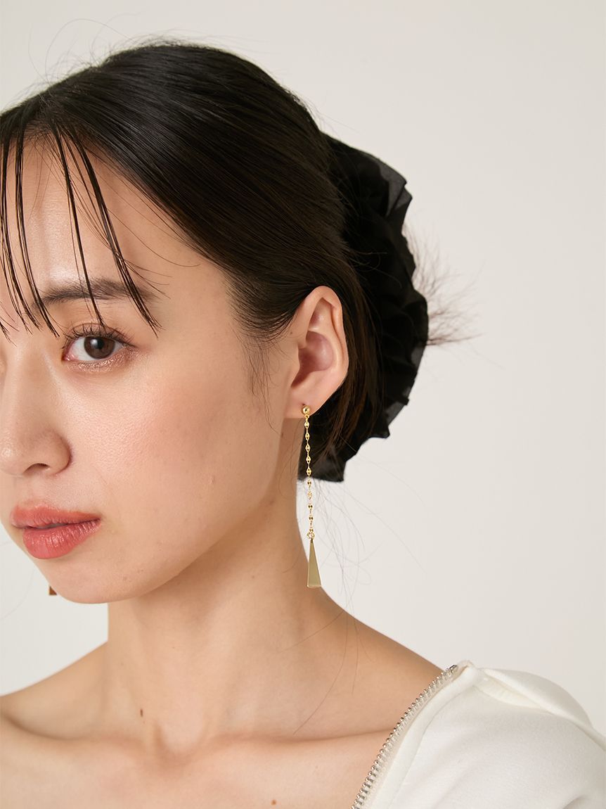 FRAY I.D「メタルバーチェーンピアス」|ピアス|