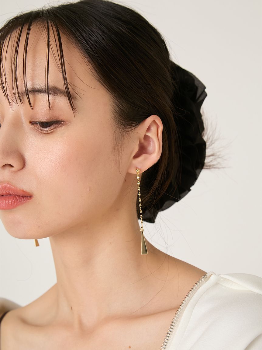 FRAY I.D「メタルバーチェーンピアス」|ピアス|