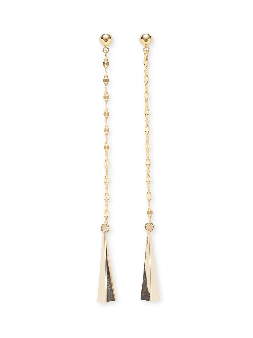 FRAY I.D「メタルバーチェーンピアス」|ピアス|GLD