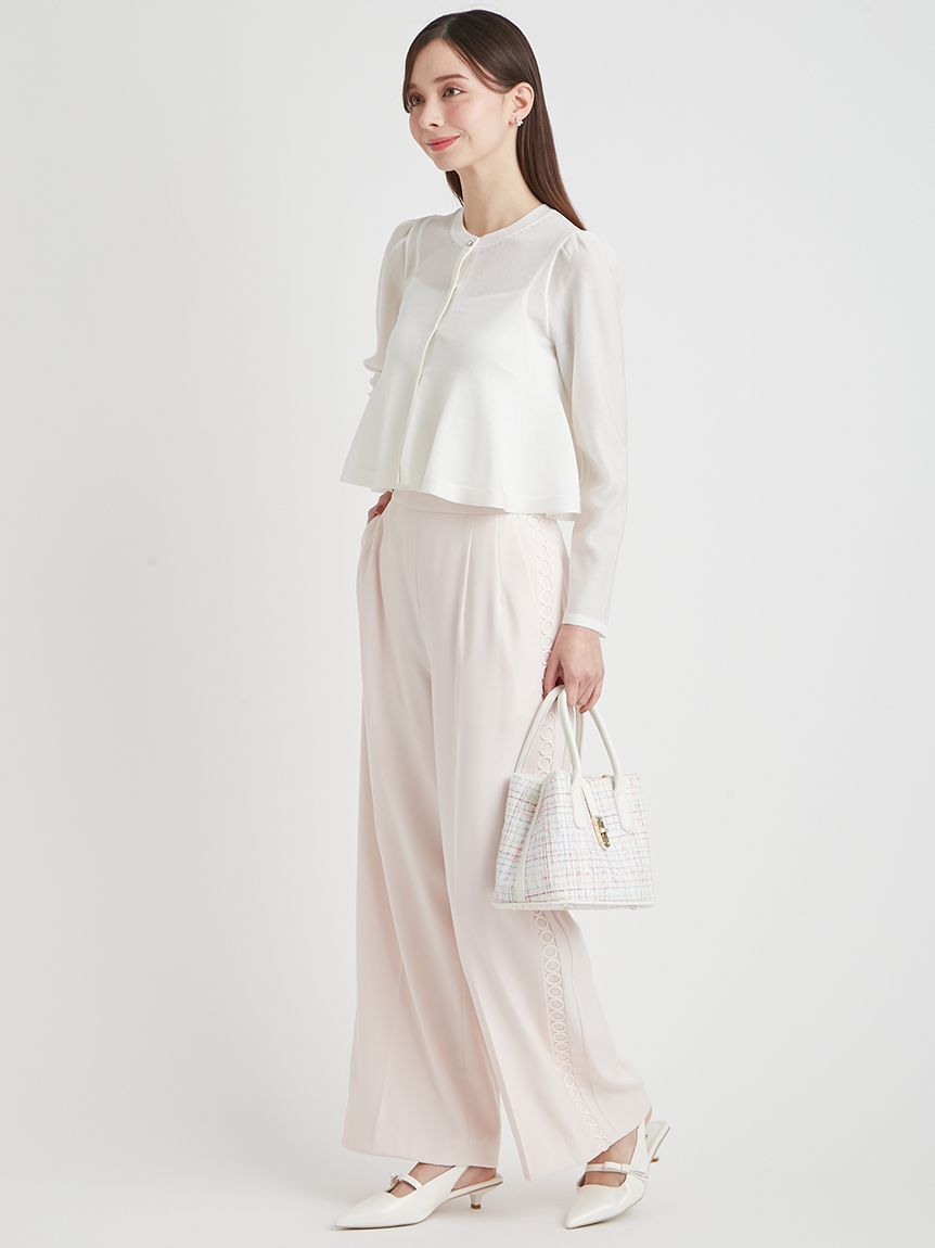 CELFORD「メタルポイントツイードトートバッグ」|トートバッグ|