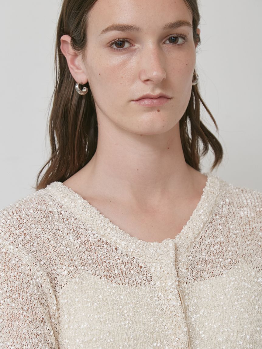 styling/「フラッグヤーン2WAYシアーカーディガン」|カーディガン|