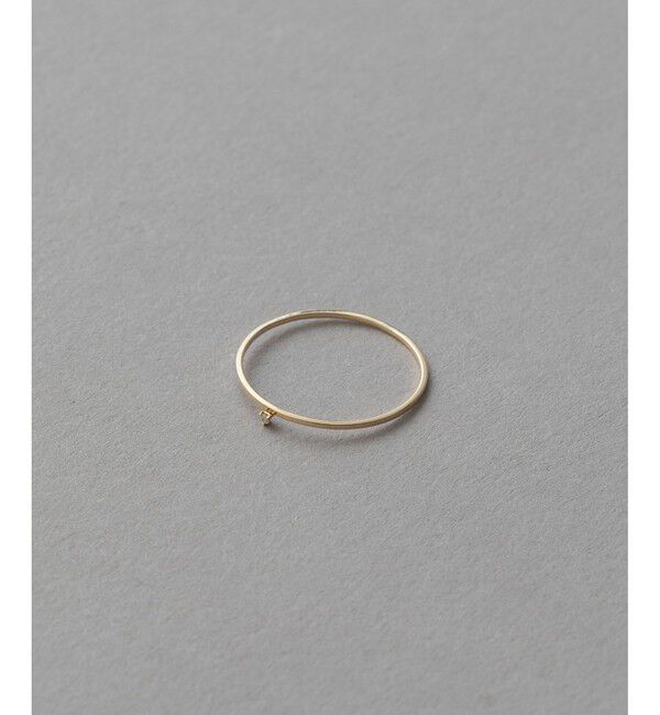 ete「[ONLINE Limited] K10YG ダイヤモンド リング」|リング|