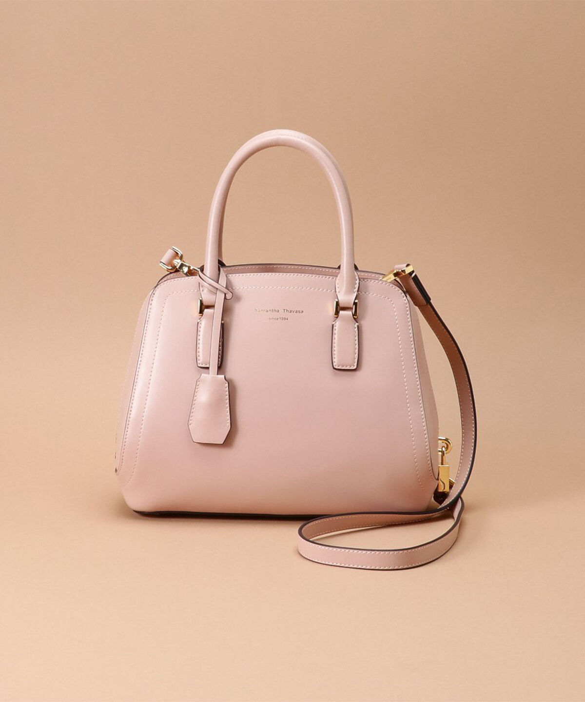 Samantha Thavasa「トラペズミニヨン ボストンバッグ 小サイズ」|ハンドバッグ|