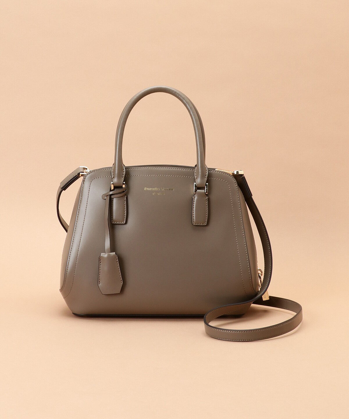 Samantha Thavasa「トラペズミニヨン ボストンバッグ 小サイズ」|ハンドバッグ|