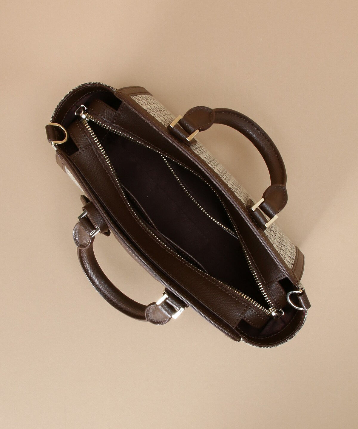 Samantha Thavasa「ST Jacquard サマンサミア」|ハンドバッグ|