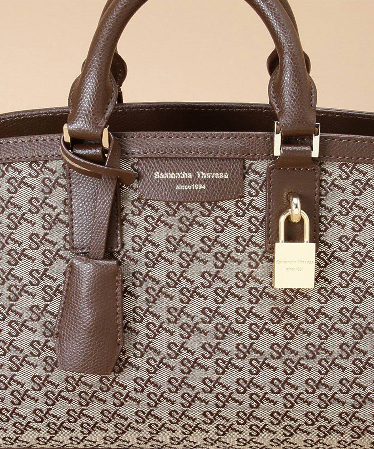 Samantha Thavasa「ST Jacquard サマンサミア」|ハンドバッグ|