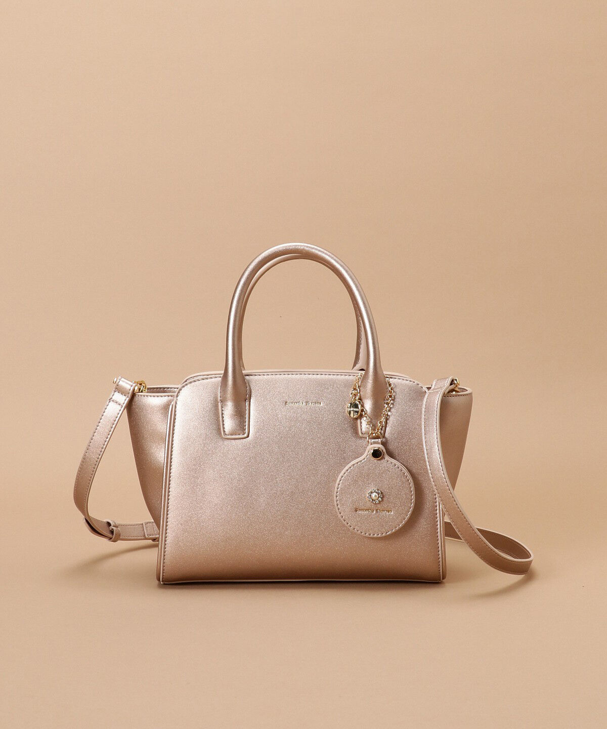 Samantha Thavasa「ミラーチャーム付きハンドバッグ」|ハンドバッグ|