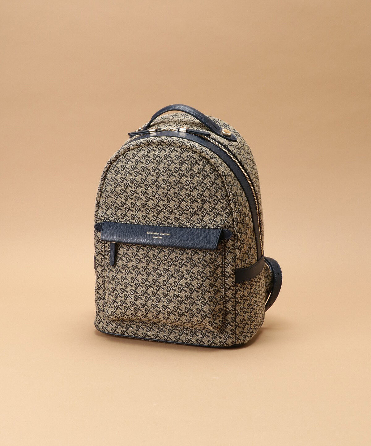 Samantha Thavasa「ST Jacquard ジョリーアーディ」|リュック|ネイビー