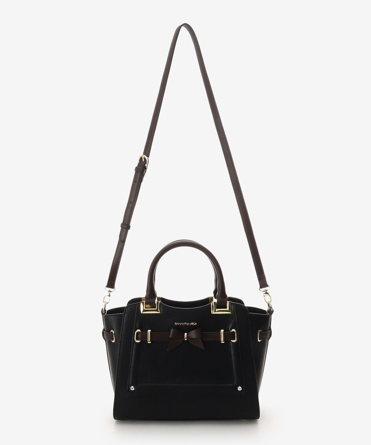 Samantha Vega「リボンモチーフハンドバッグ」|ハンドバッグ|