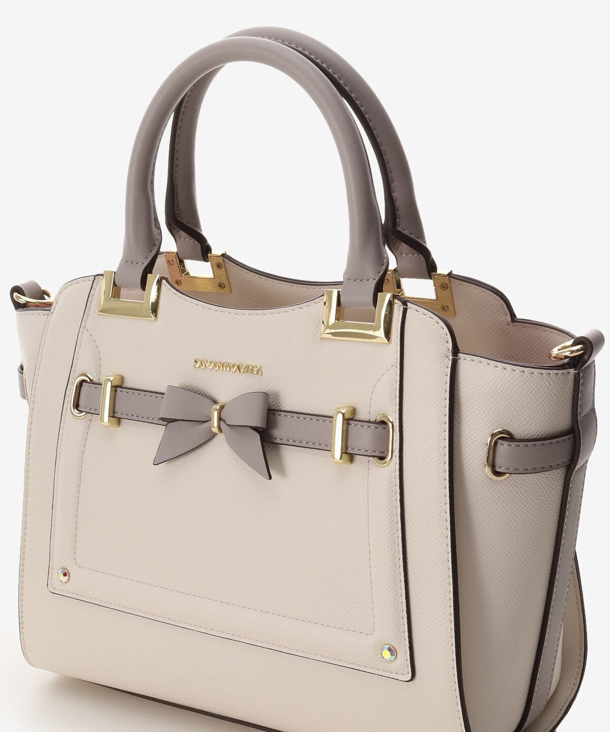 Samantha Vega「リボンモチーフハンドバッグ」|ハンドバッグ|