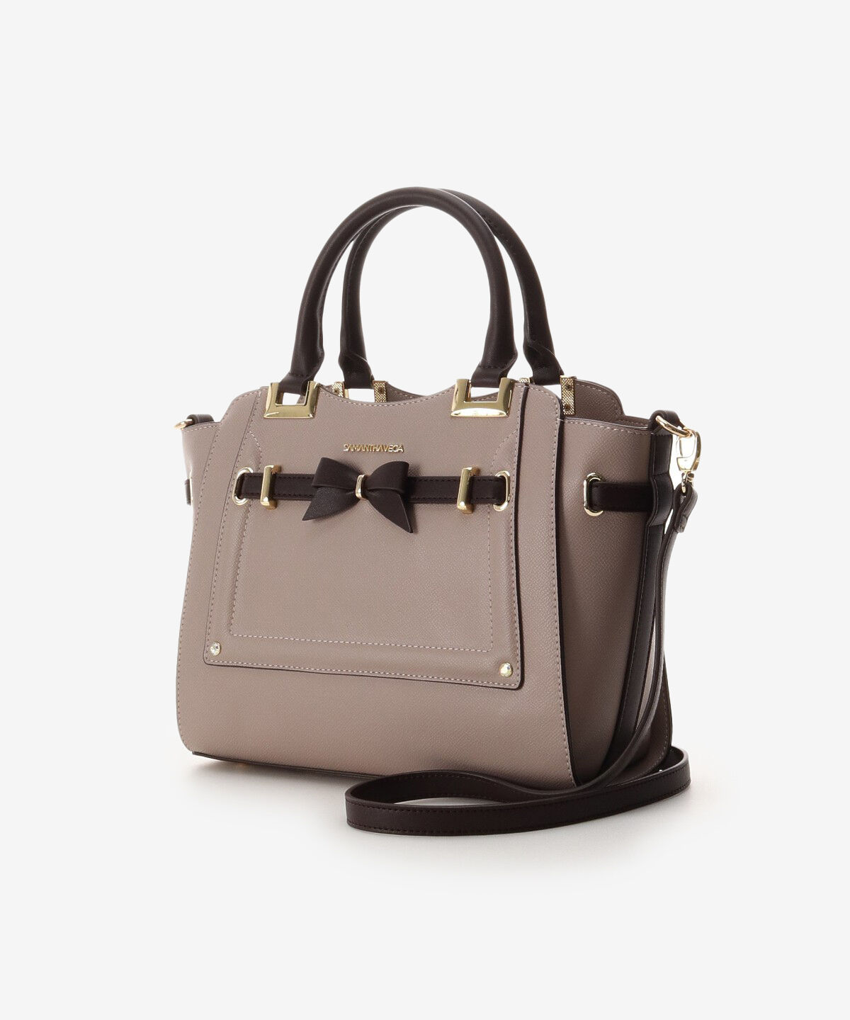 Samantha Vega「リボンモチーフハンドバッグ」|ハンドバッグ|