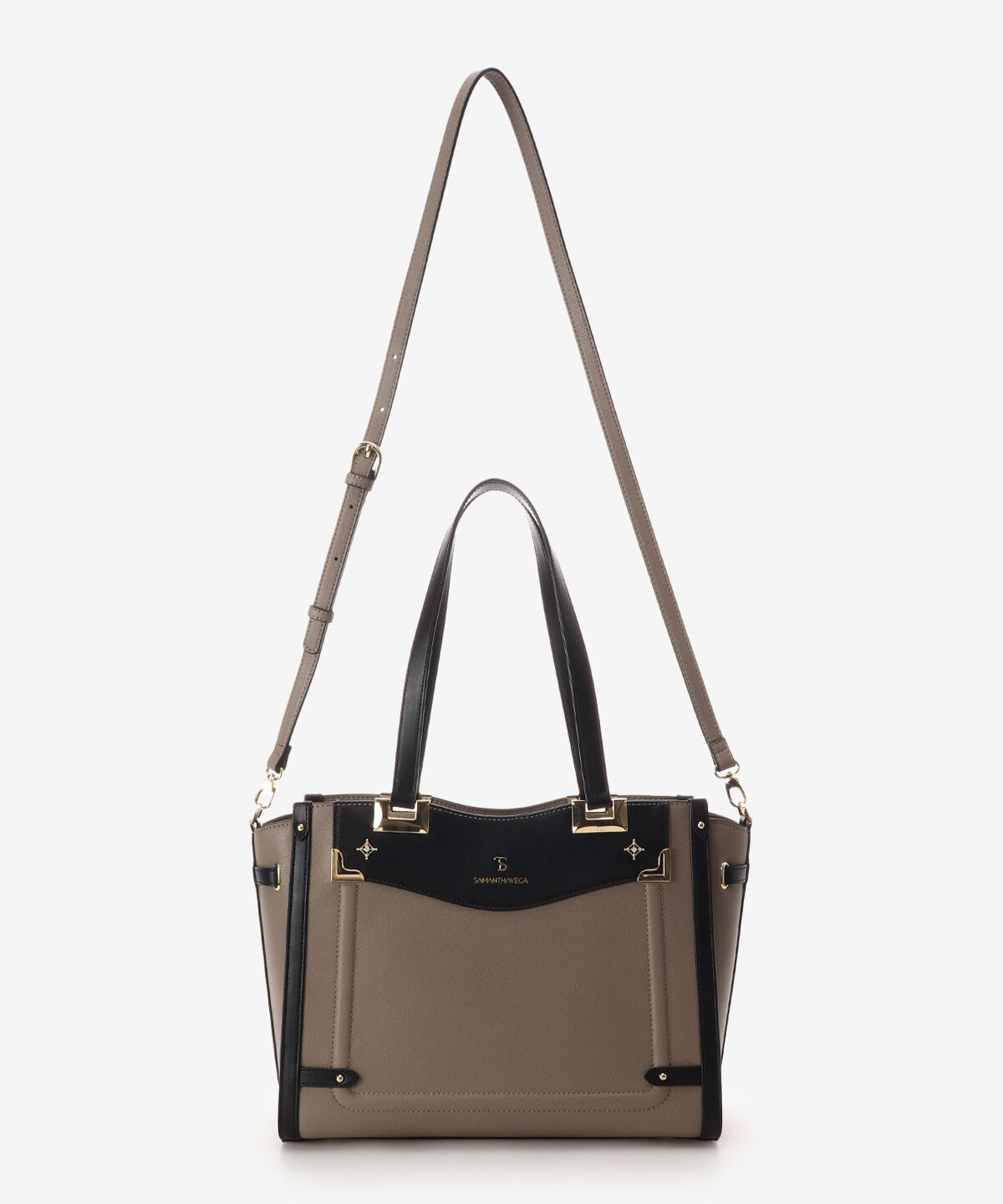 Samantha Vega「サイドダイヤカットトートバッグ」|トートバッグ|