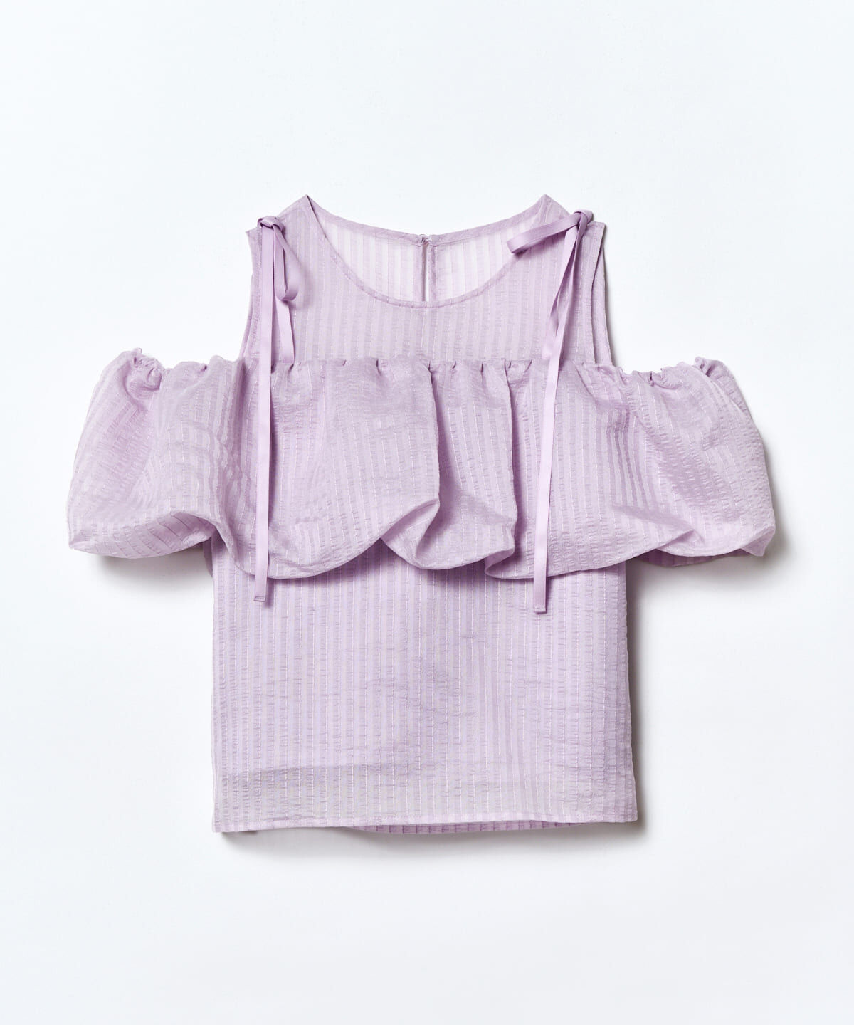 REDYAZEL「ストライプシアートップス」|Tシャツ・カットソー|