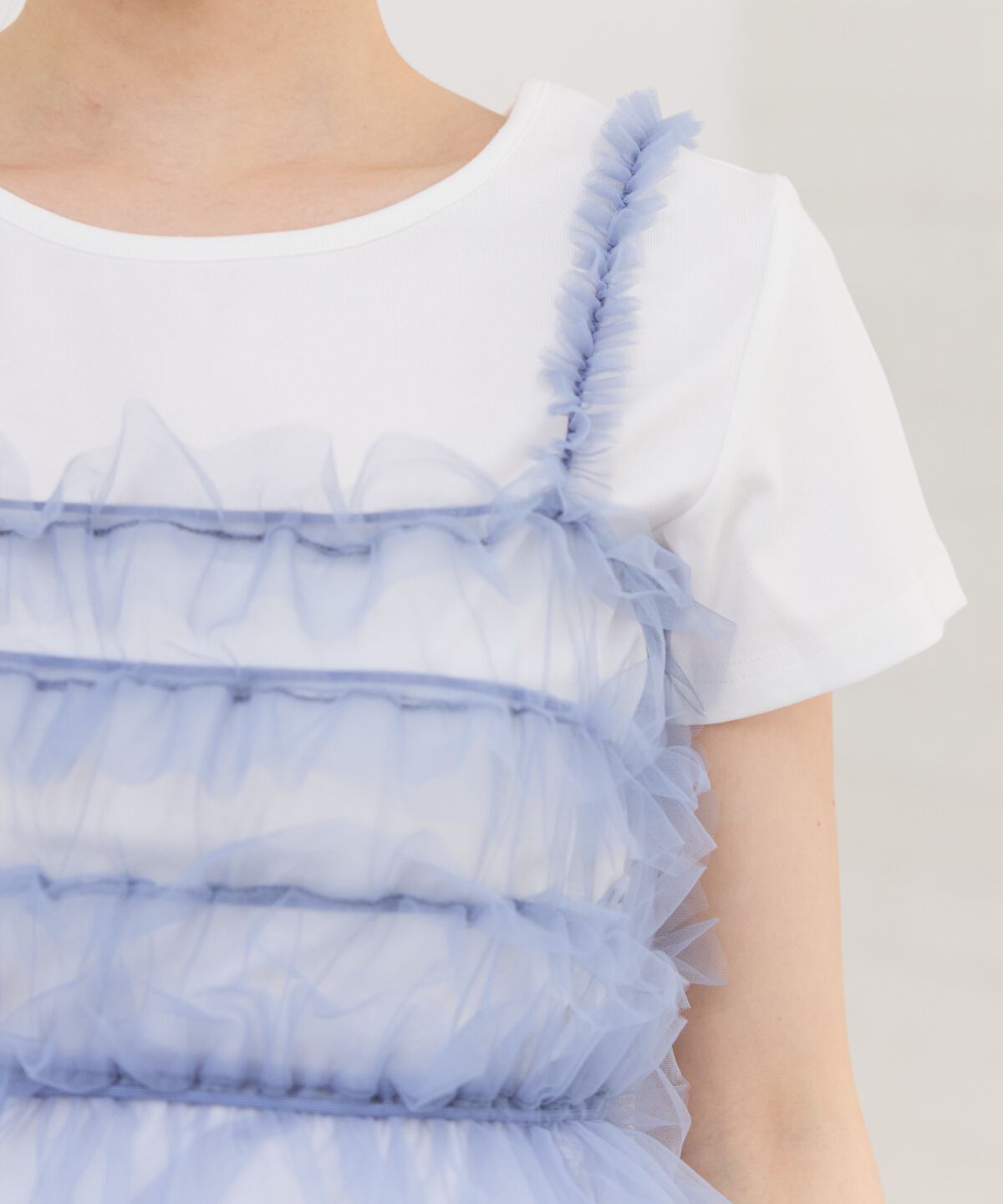 REDYAZEL「チュールビスチェ&times;Ｔシャツ」|Tシャツ・カットソー|