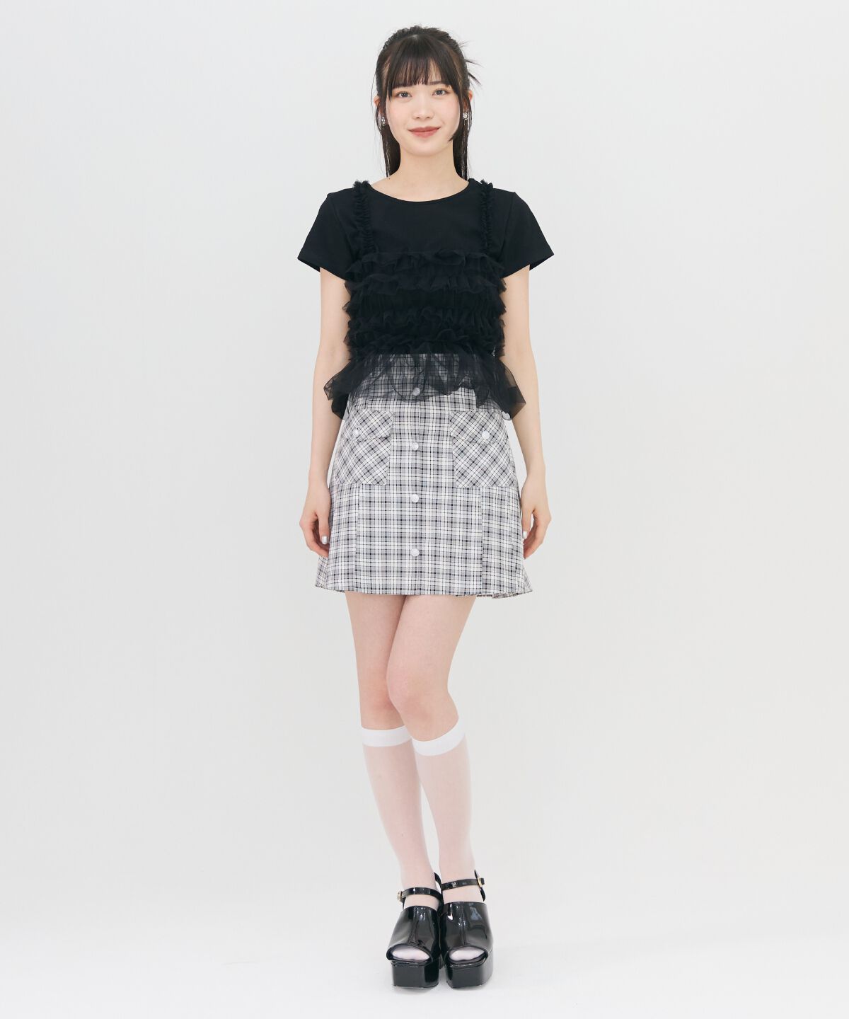 REDYAZEL「チュールビスチェ&times;Ｔシャツ」|Tシャツ・カットソー|