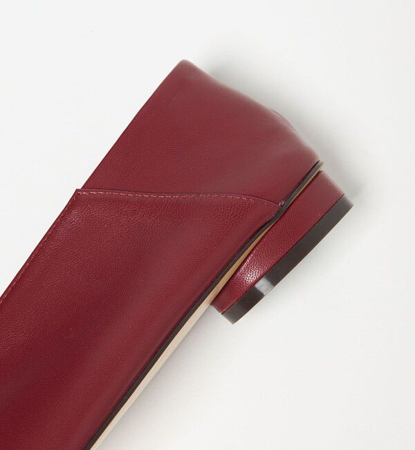 ODETTE E ODILE「オブリークスクエアトゥフラット15&darr;&uarr;」|パンプス|