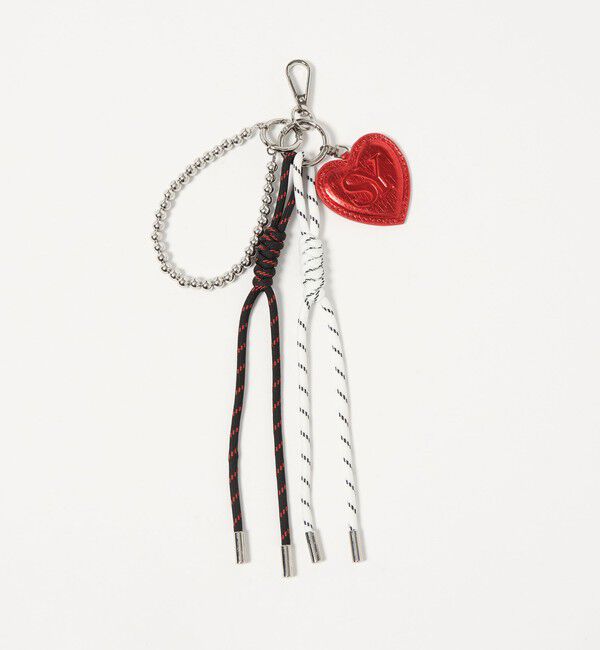 ODETTE E ODILE「＜SY＞ ハート キーチャーム」|チャーム・キーホルダー|RED