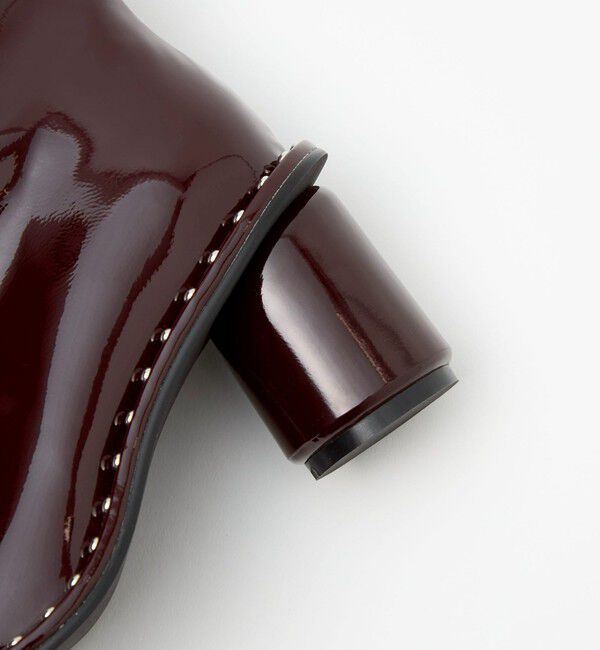 ODETTE E ODILE「＜SY＞ オブリークスタッズピースショートブーツ70&uarr;」|ショートブーツ|