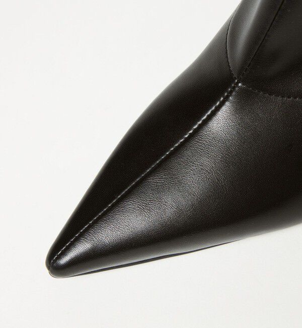 ODETTE E ODILE「＜SY＞ ポインテッドストレッチ ショートブーツ70&uarr;」|ショートブーツ|