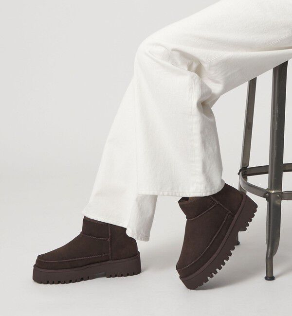 ODETTE E ODILE「インナーボア ショートブーツ50」|ショートブーツ|